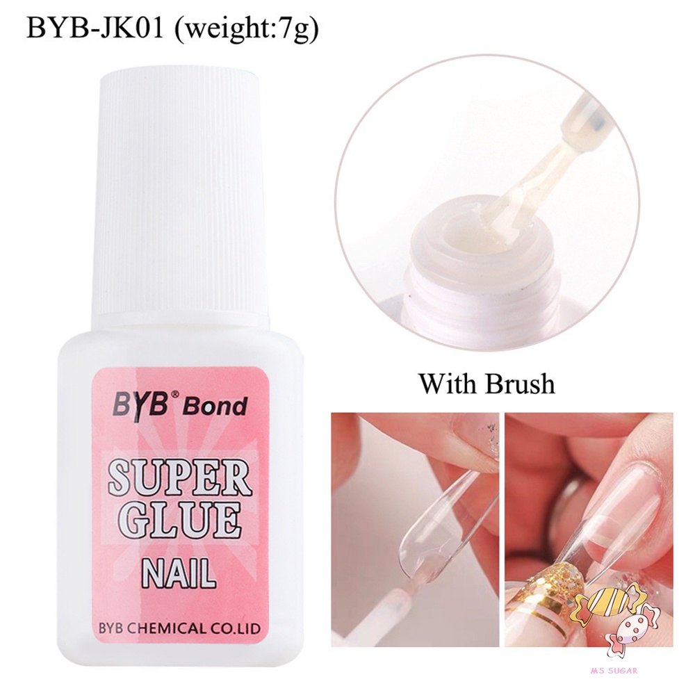 YADORNOS Keo dán móng tay nghệ thuật gia cố keo dán móng tay trong suốt rhinestone light therapy gelsuper strength jewelry sticky drill gluereinforced trong suốt nail art adhesivenail gel glue for