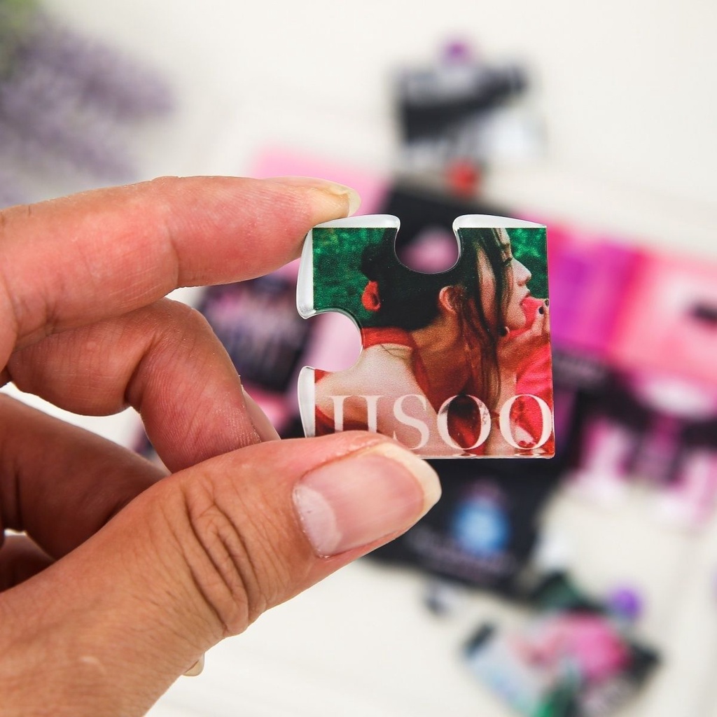 Hot sale sản phẩm mới blackpink album cover high-value acrylic puzzle star influencer hỗ trợ ngoại vi trang trí máy tính để bàn chất lượng cao