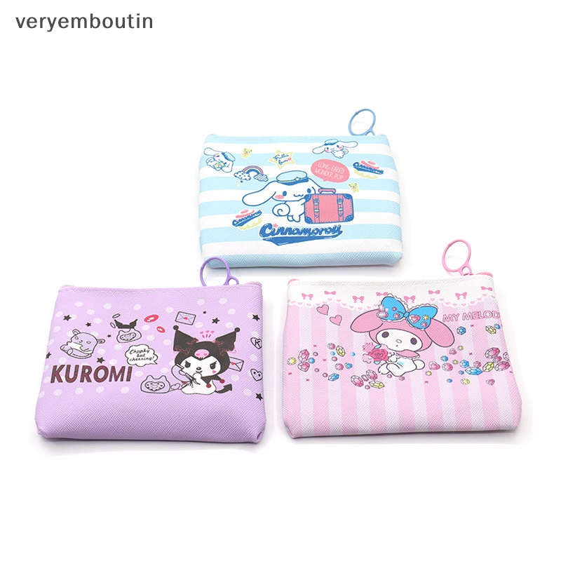 Trong ví tiền xu dễ thương túi lưu trữ ví anime ví nhỏ cho bé gái tai nghe chìa khóa lưu trữ túi ly hợp túi đựng thẻ id di động n