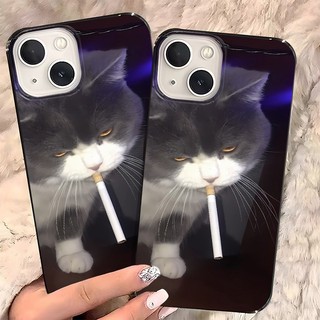 Thời Trang Ốp Điện Thoại tpu Mềm Chống Sốc In Hình Mèo Cho iphone 14 pro max 13 12 11 pro xs max x xr 7 + 8 plus