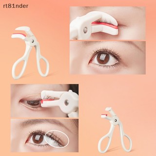 Rt makeup tool eyelash curler partial wide-angle partial curling lash curler rubber lashes pad beginners fake false eyelash aid n
