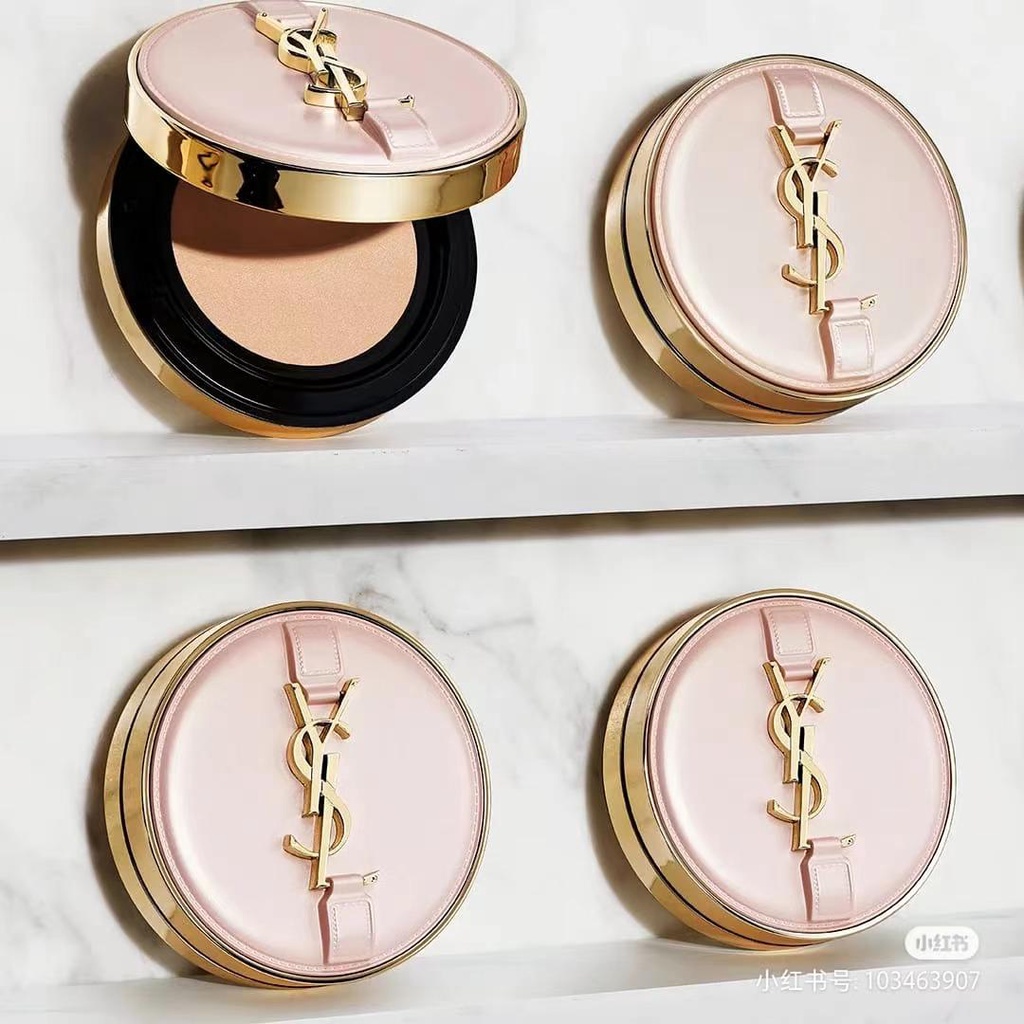 Yolo ❤ Phong Cách Mới Năm 2023! Phong Cách Mới!Ysl Saint Laurent Đệm Da Màu Hồng Đen Phong Cách Boho B10 / B20 / Br20