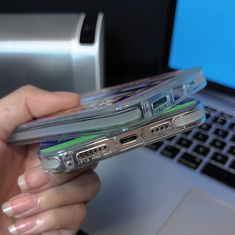 Ốp Điện Thoại Tpu Dẻo Họa Tiết Hoạt Hình KAWS Dễ Thương Cho iphone 14 13 Pro Max 12 11