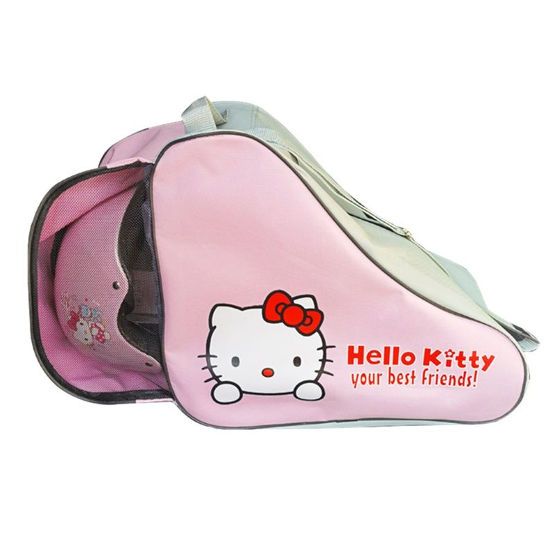 Disney Túi Cuộn Đựng Giày Trượt Patin Hình Hello Kitty Cho Bé