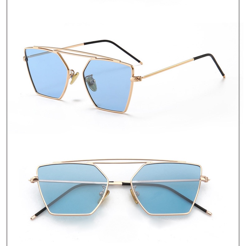 Kính Mát Phân Cực Chống Tia UV400 Gọng Kim Loại Thời Trang Cho Bé