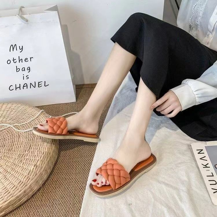 Dép Quai Ngang Thời Trang Mùa Hè Phong Cách Hàn Quốc Mới Cho Nữ