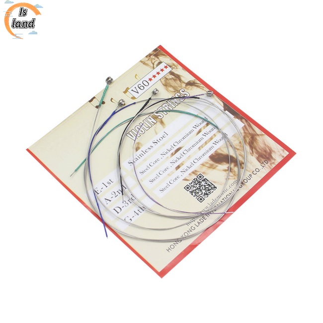 Dây Đàn Violin Bằng Thép Không Gỉ Mạ Niken Thay Thế Tiện Dụng