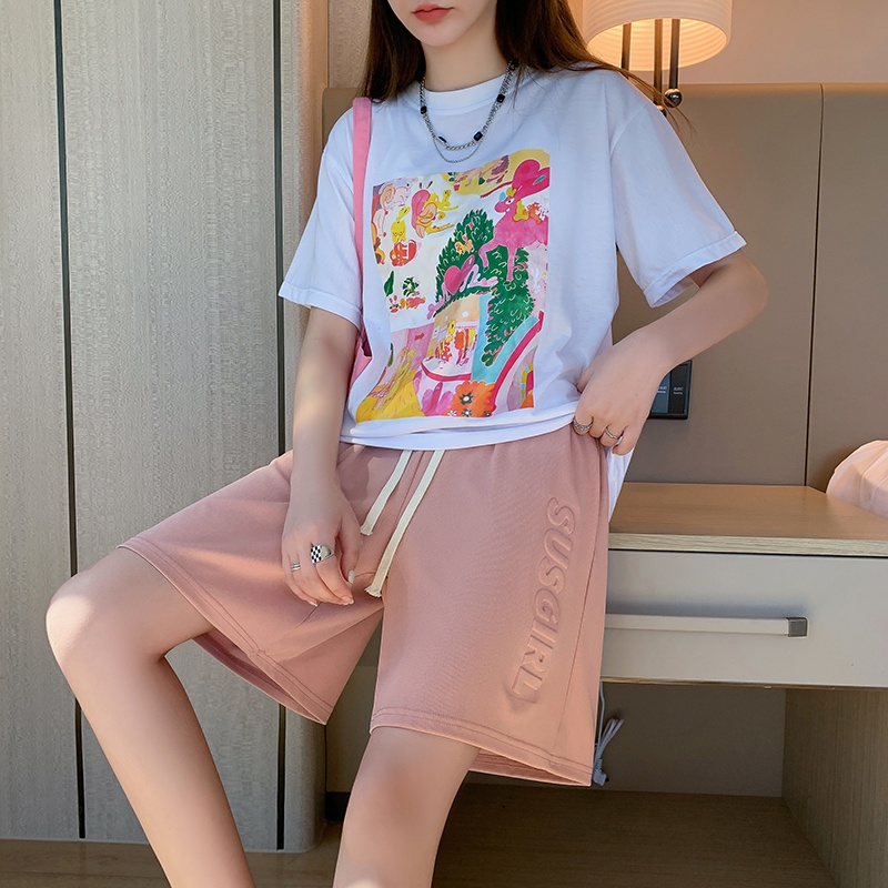 NRVP Quần Short Thể Thao Dáng Rộng Phong Cách Thời Trang Hàn Quốc