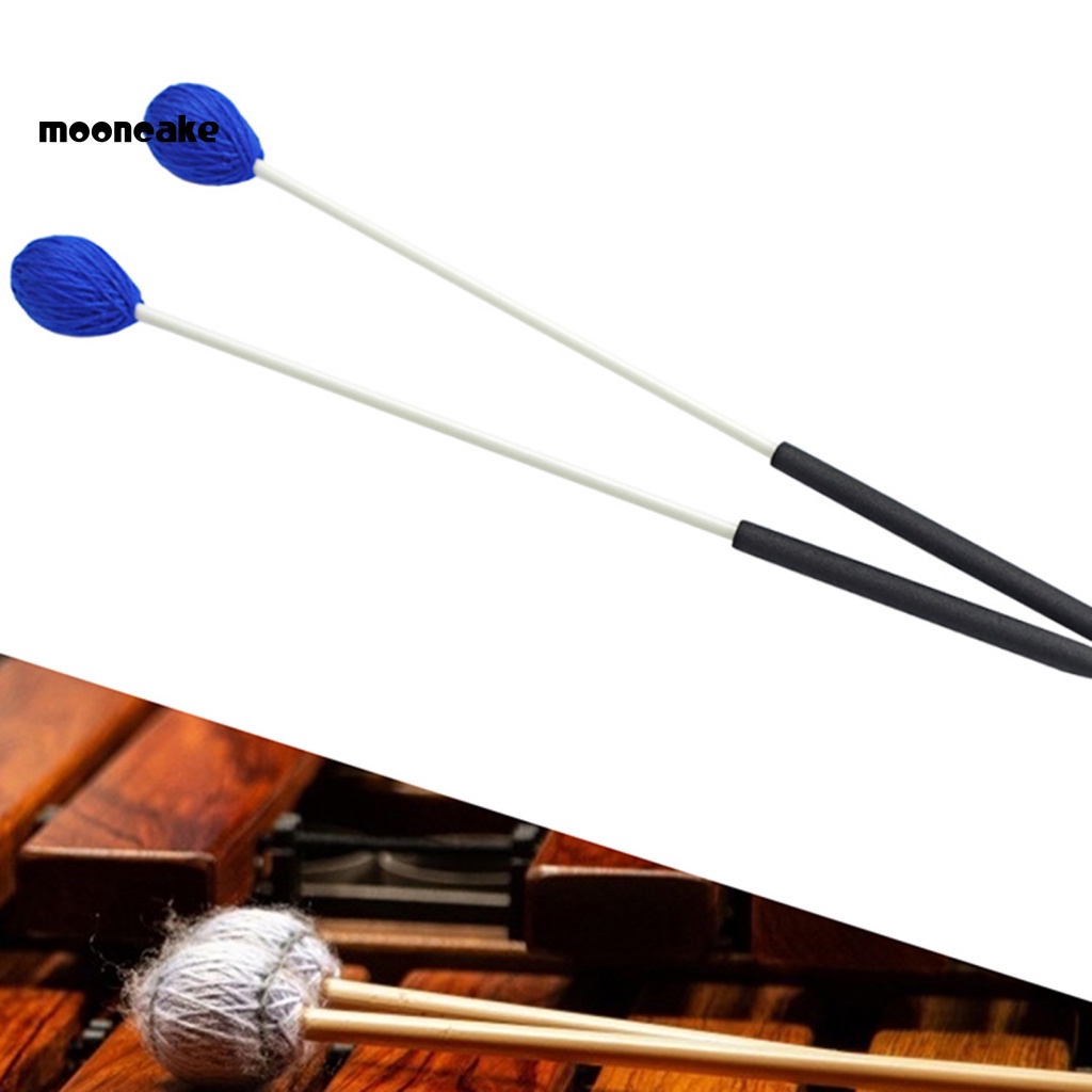 1 Cặp Dùi Gõ Trống Bằng Sợi Timpani Tay Cầm Chống Mòn Cho Nhạc Cụ