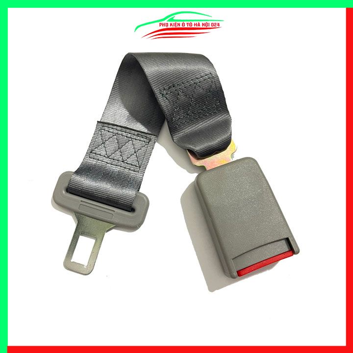 Chốt cắm dây an toàn ô tô 30cm màu đen, xám, be tùy chọn bản rộng 5cm