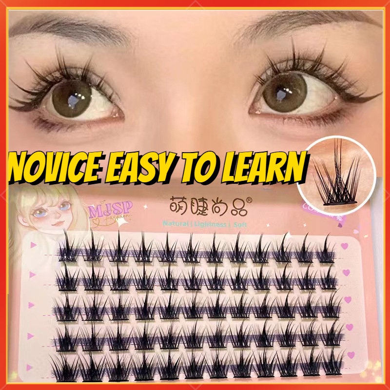 Lông Mi Giả 5 / 3 Hàng Tự Nhiên Dày Dặn Trang Điểm Mắt Tự Nhiên