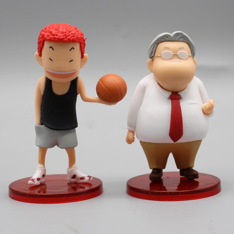 Set 11 Mô Hình Nhân Vật Hoạt Hình Slamdunk Sakuragi Hanamichi