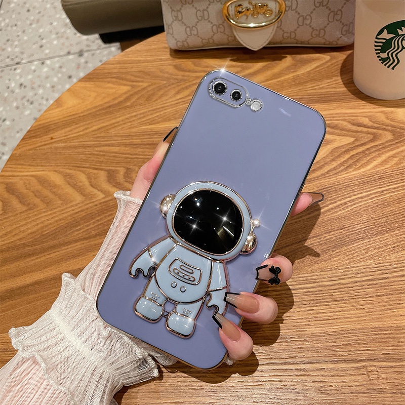 Ốp lưng iPhone 7 8 7 plus 8 plus 6 6s 6 plus Ốp Điện Thoại Mềm Có Giá Đỡ Đa Năng Hình Phi Hành Gia Choốp lưng iPhone 7 8 7 plus 8 plus 6 6s 6 plus