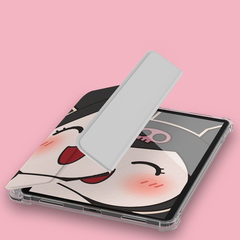 Ốp Máy Tính Bảng Mềm Hình Kuromi Có Khe Đựng Bút Cho iPad Gen10 Air4 / Air5 Gen7 / 8 / 9 Pro11 "Pro12.9" 2022 mini6