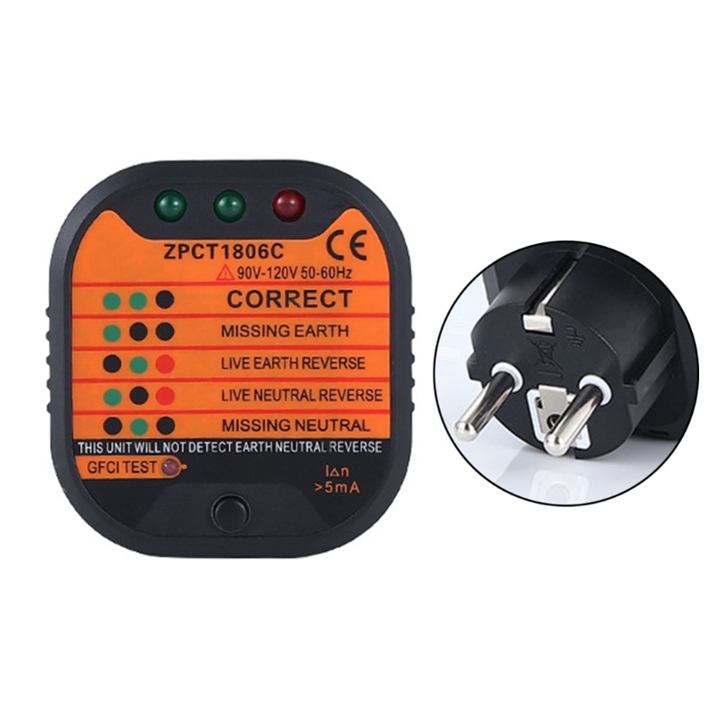 Thiết Bị Kiểm Tra Điện Áp RCD- UK / EU 300V 48V-250V Chuyên Dụng