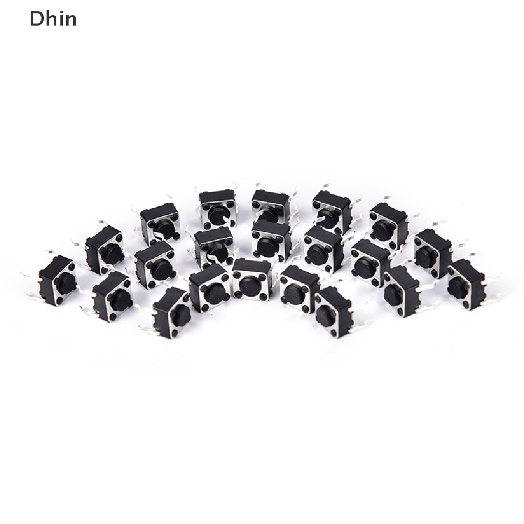 Set 50 Công Tắc Nút Nhấn micro 4pin 6x6x4.3mm Chuyên Dụng
