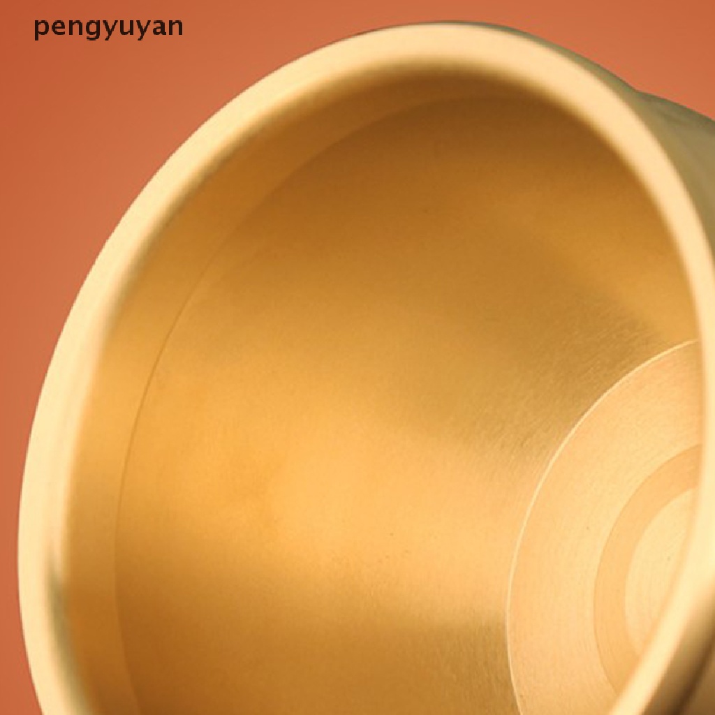 [pengyuyan] Tượng Phong Thủy Hình Trụ Bằng Đồng Thau May Mắn Trang Trí Nhà Cửa [Mới]