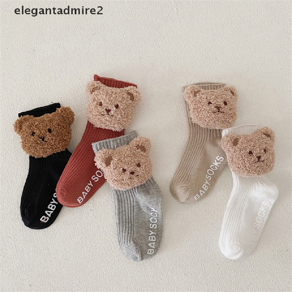 Vớ Cotton Mềm Chống Trượt In Hình Thú Hoạt Hình Dễ Thương Thời Trang Thu Đông Cho Bé Sơ Sinh