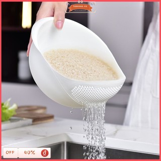 Rổ rửa rau củ quả rổ vo gạo có lỗ thoát nước tiện lợi cho nhà bếp vo đậu rổ vo gạo