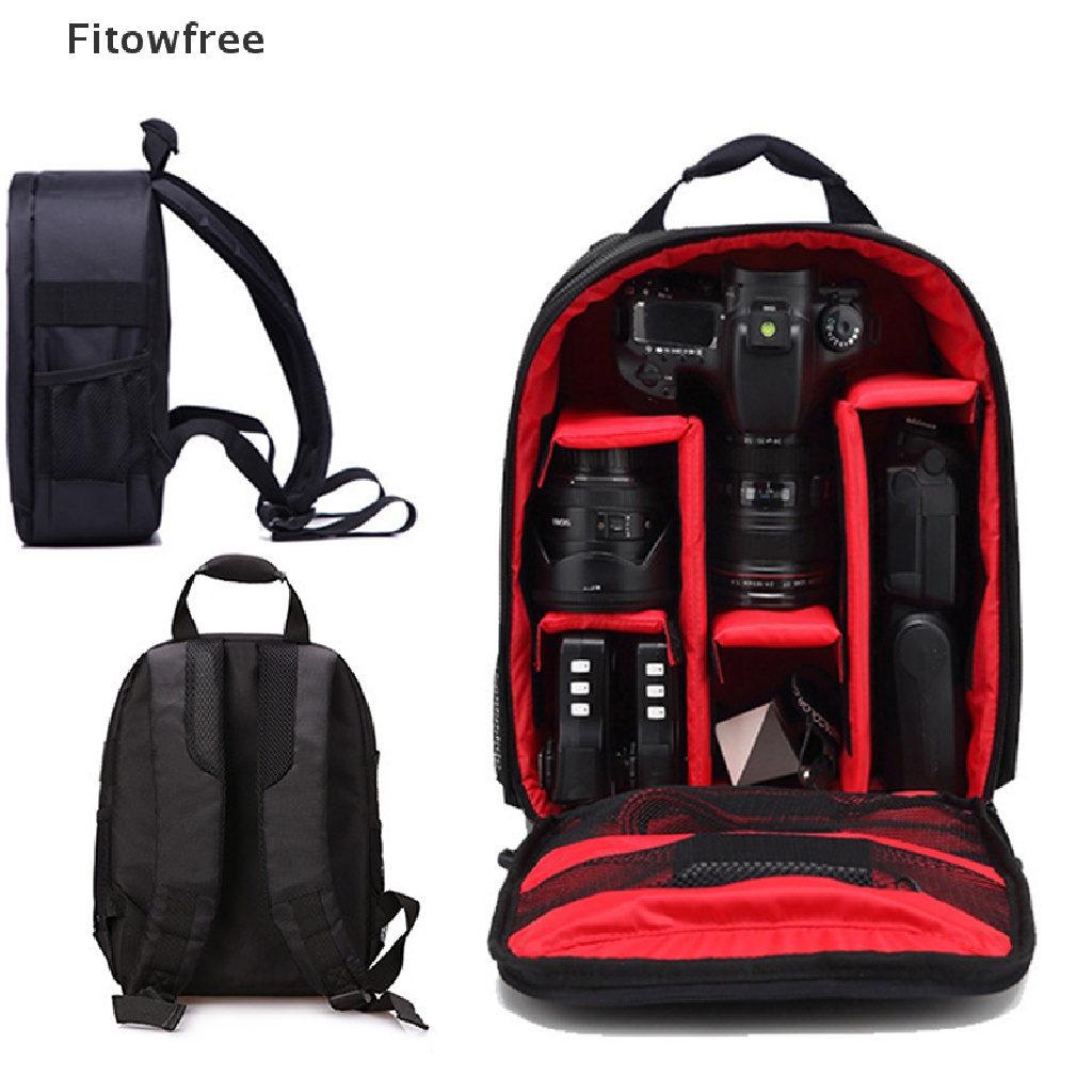 Balo Mềm Chống Thấm Nước Đựng Máy Ảnh Canon Nikon Sony FE