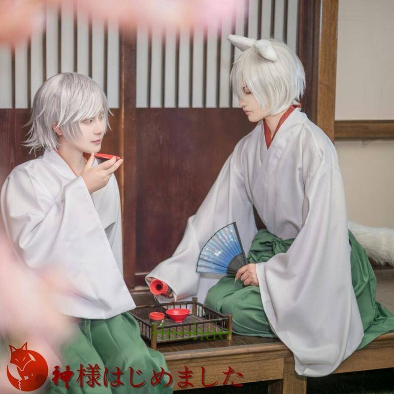 Kamisama Love cos Mizuki cosplay Tomoe kimono trọn bộ anime