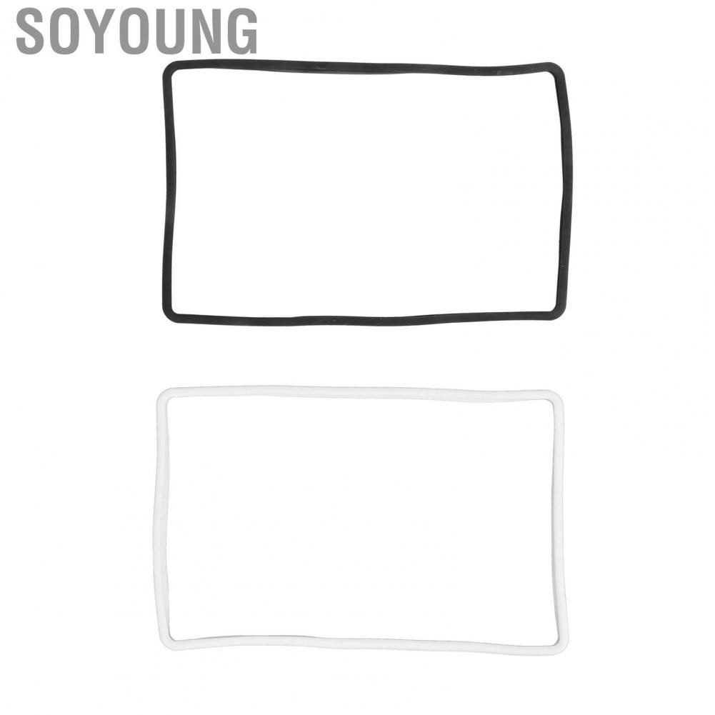 Soyoung Central Control Screen Frame Cover Silicon 230x360mm Navigation Protector for Car