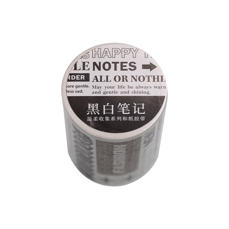 Cuộn Băng Keo Dán Trang Trí Sổ Tay In Chữ DIY