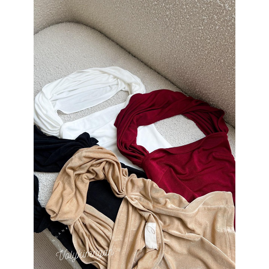 Áo ống choàng vai