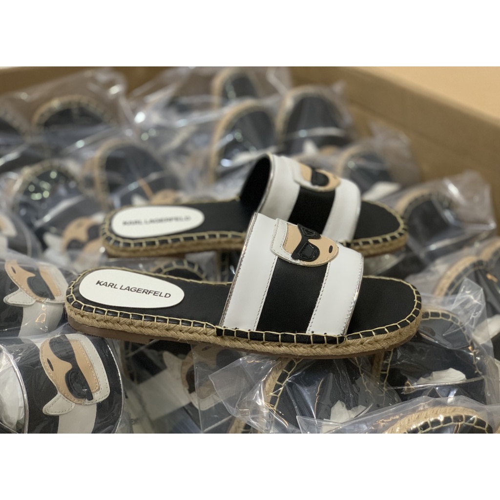 Dép KARL đế cói