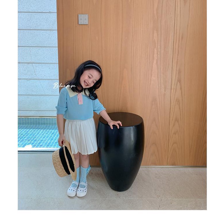 Chân Váy Ngắn Xếp Ly Thời Trang Mùa Hè Mới Cho Bé Gái