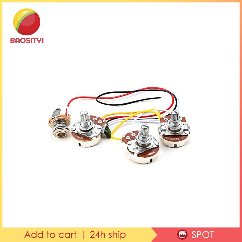 Chiết Áp Nâng Cấp 2V1T Thay Thế Cho Đàn Guitar Bass