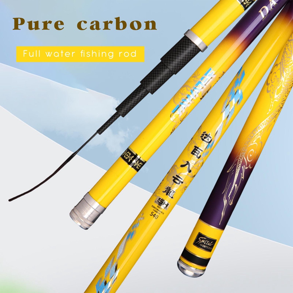 Cần Câu Cá Bằng Carbon Nhẹ Và Cứng Chuyên Dụng