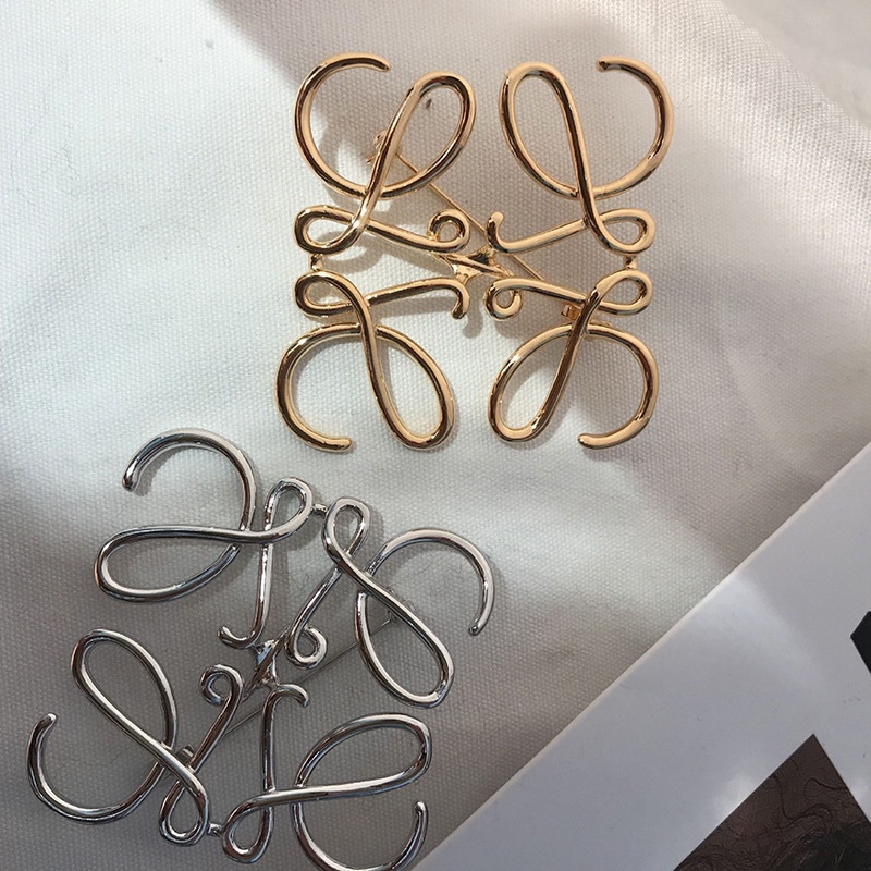 Ghim Cài Áo Kim Loại Hình Học Thời Trang Cao Cấp Cho Nữ