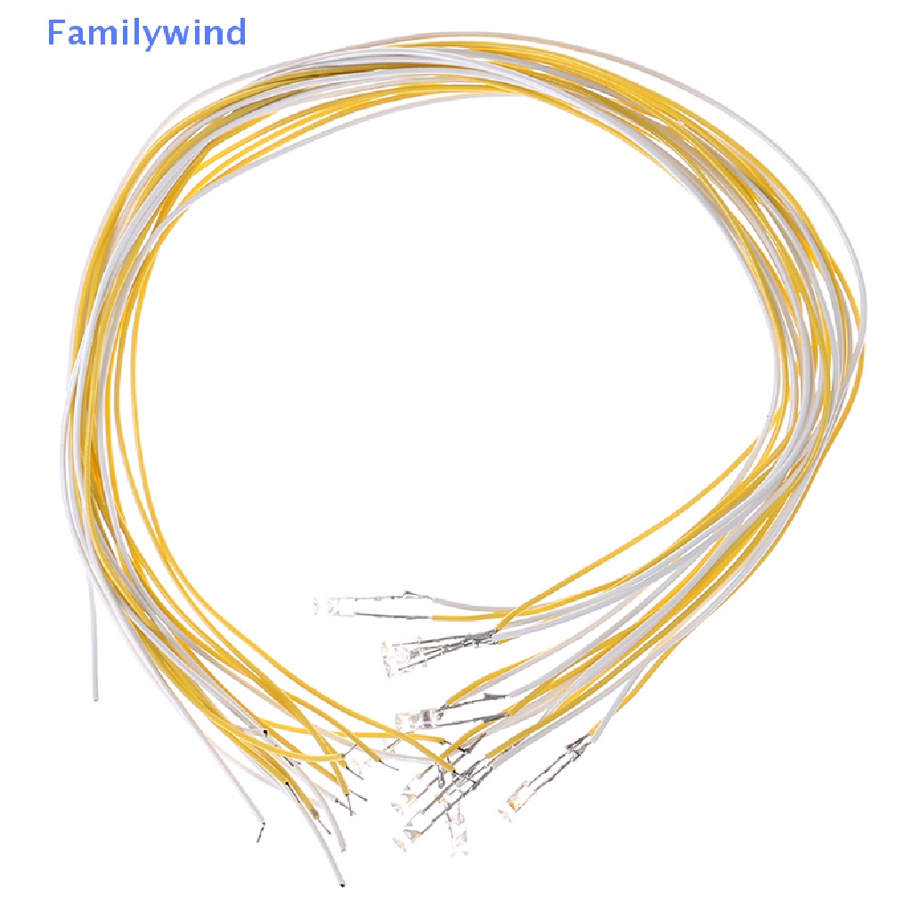 Set 10 Đèn LED 20cm 1: 12 Dùng Để Trang Trí Nhà Búp Bê