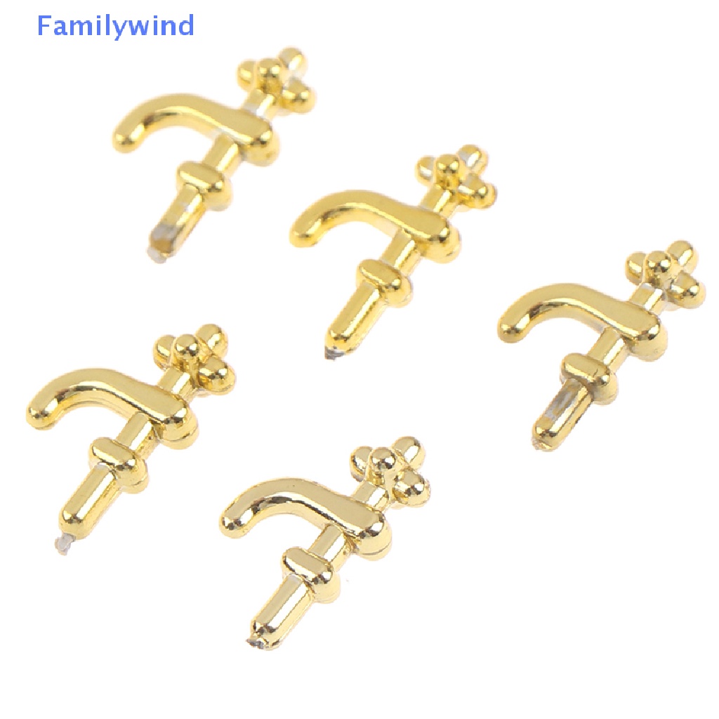 Set 12 Vòi Nước Mini Tỉ Lệ 1: 12 Trang Trí Nhà Búp Bê