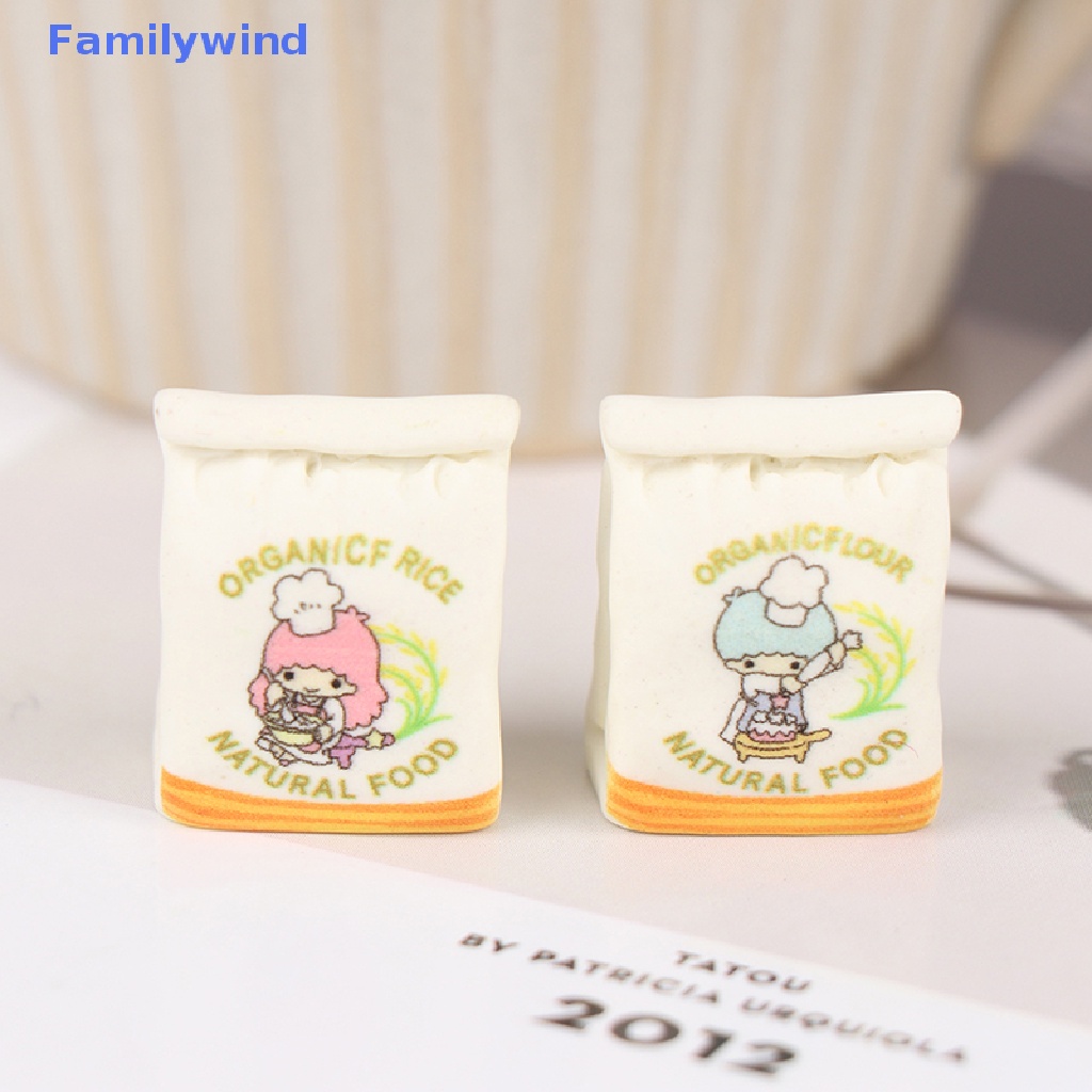 Set 5 Túi Đựng Bột / Kem / Điện Thoại Trang Trí Nhà Búp Bê