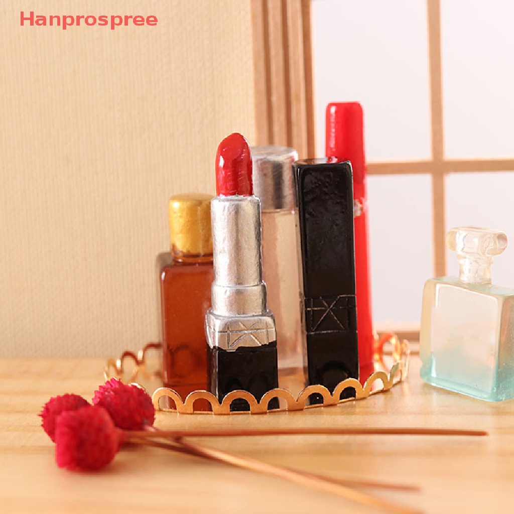 Mô Hình Bộ Dụng Cụ Trang Điểm Môi Mini Tỉ Lệ 1: 6 Trang Trí Nhà Búp Bê