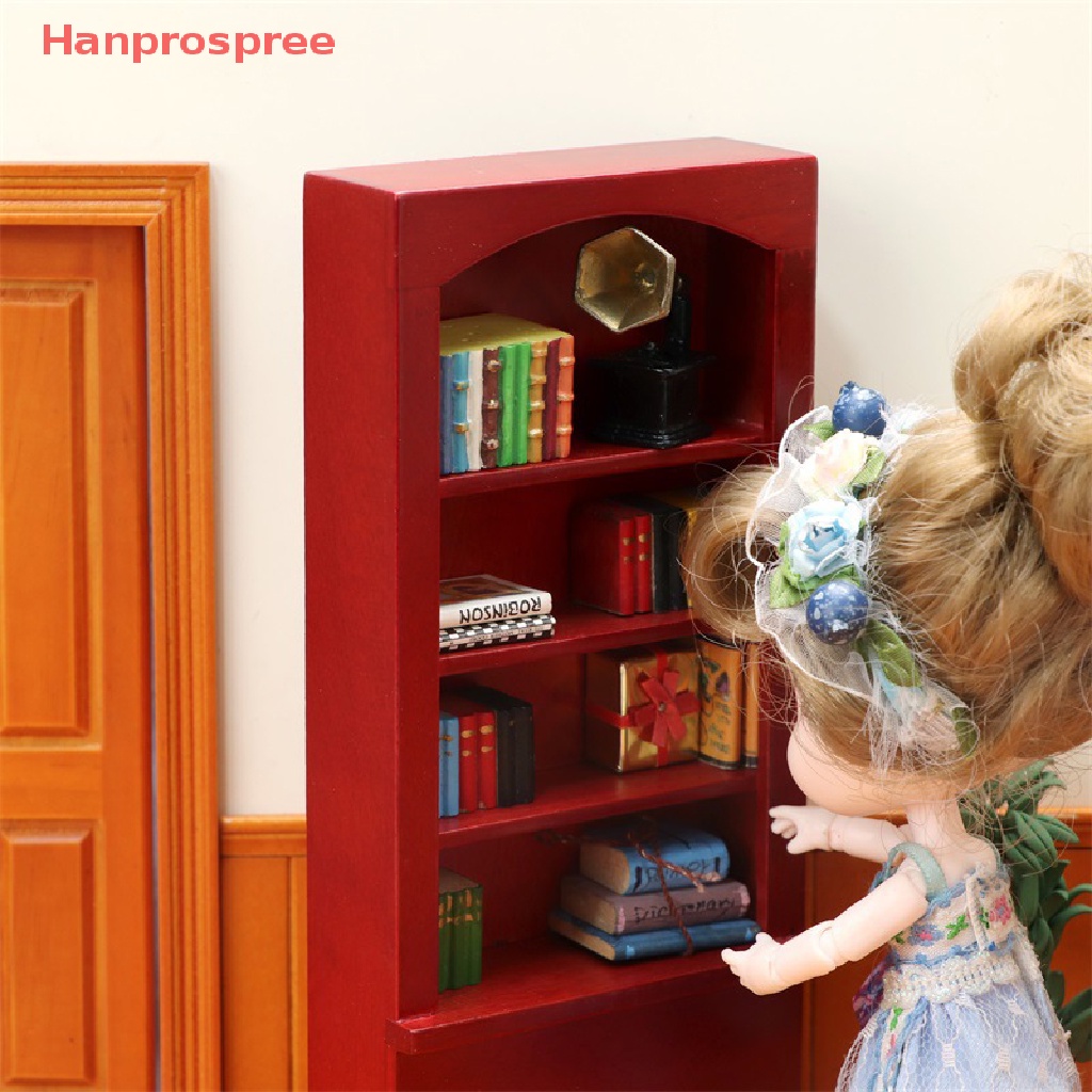 Mô Hình Kệ Sách 1: 12 Dùng Trang Trí Nhà Búp Bê