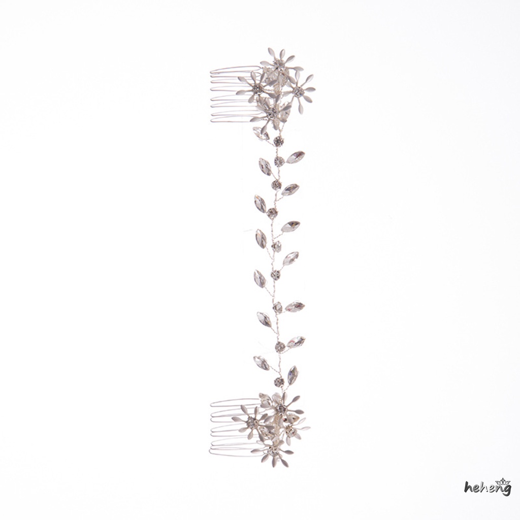 Phụ Kiện Cài Tóc Đính Đá Lấp Lánh Cho Dịp Giáng Sinh Năm Mới