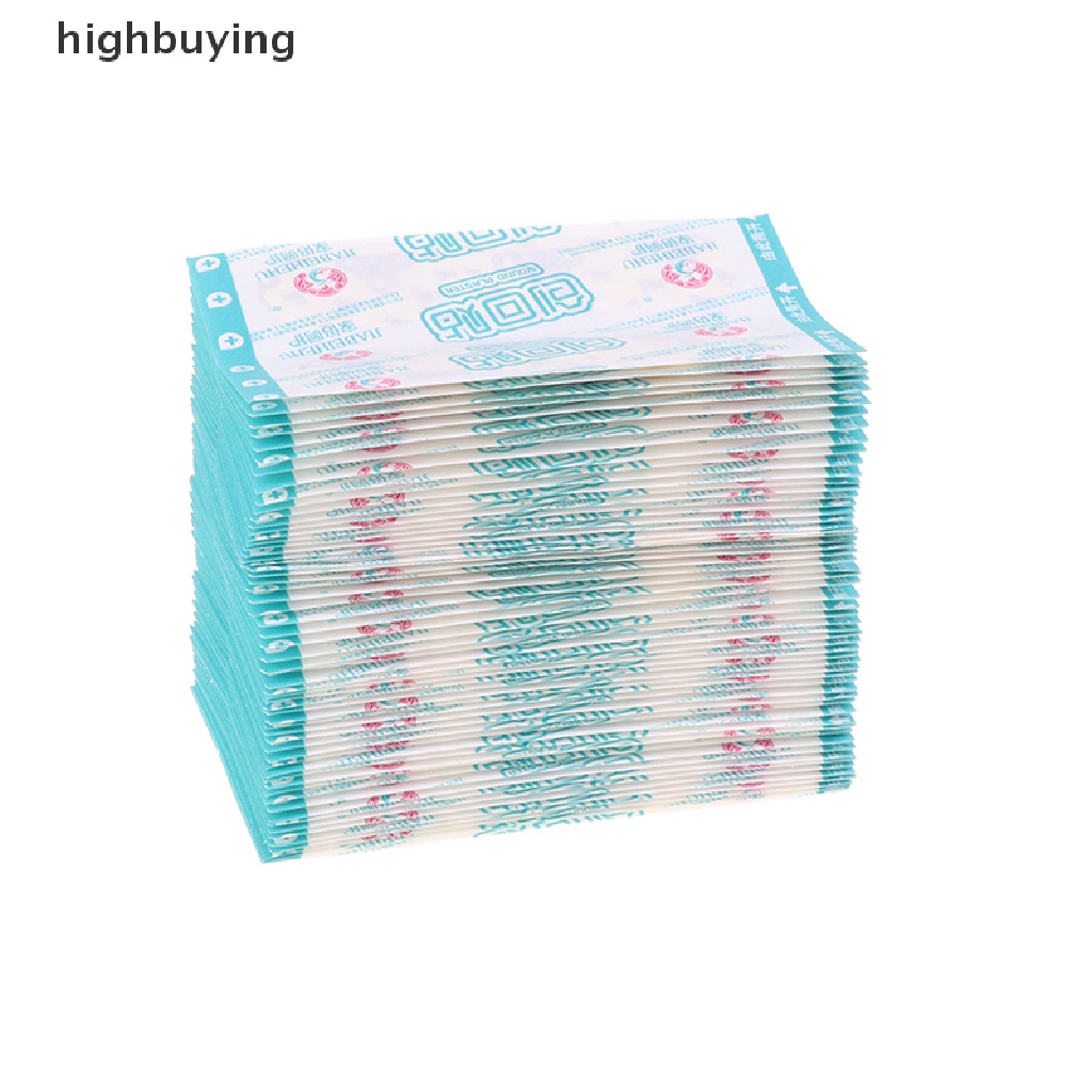 Set 120 Băng Cá Nhân Thoáng Khí Chống Thấm Nước Họa Tiết Hoạt Hình