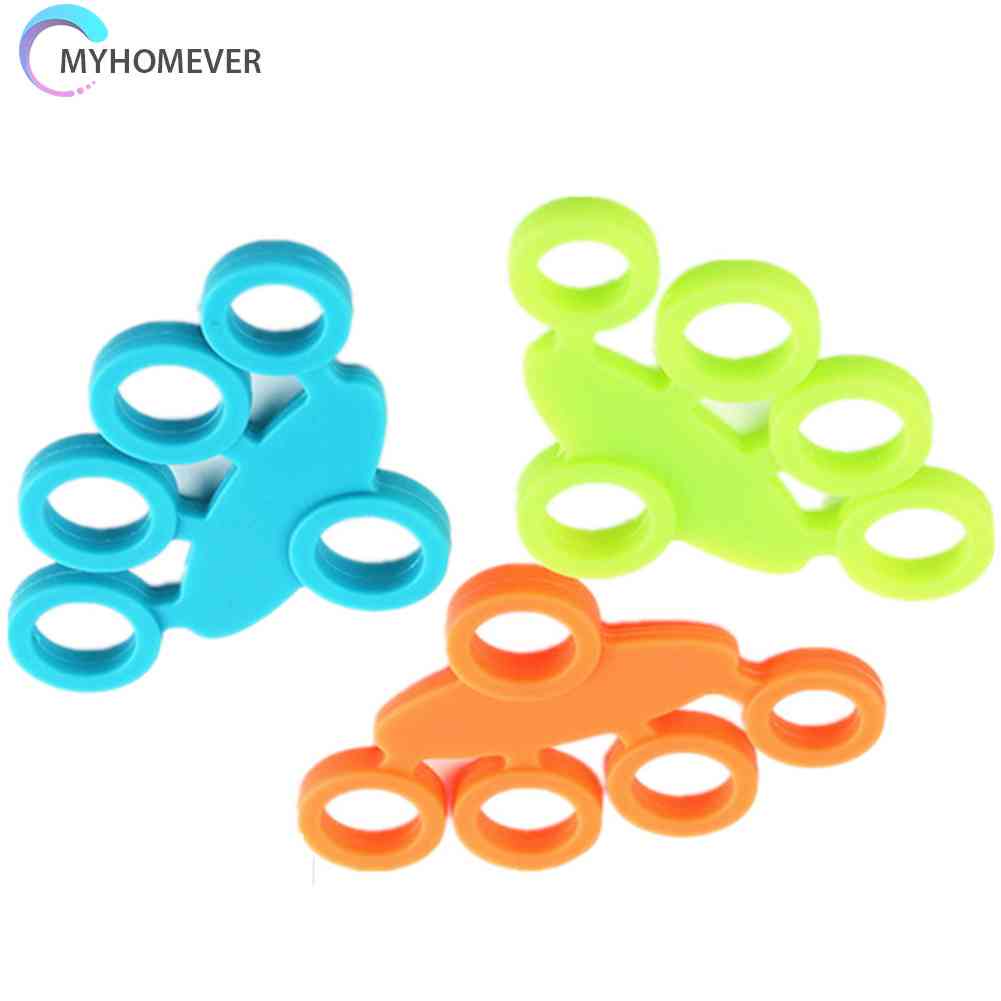 Dụng Cụ Nới Rộng Ngón Tay 5 Ngón Bằng Silicone Di Động Hỗ Trợ Luyện Tập Gym