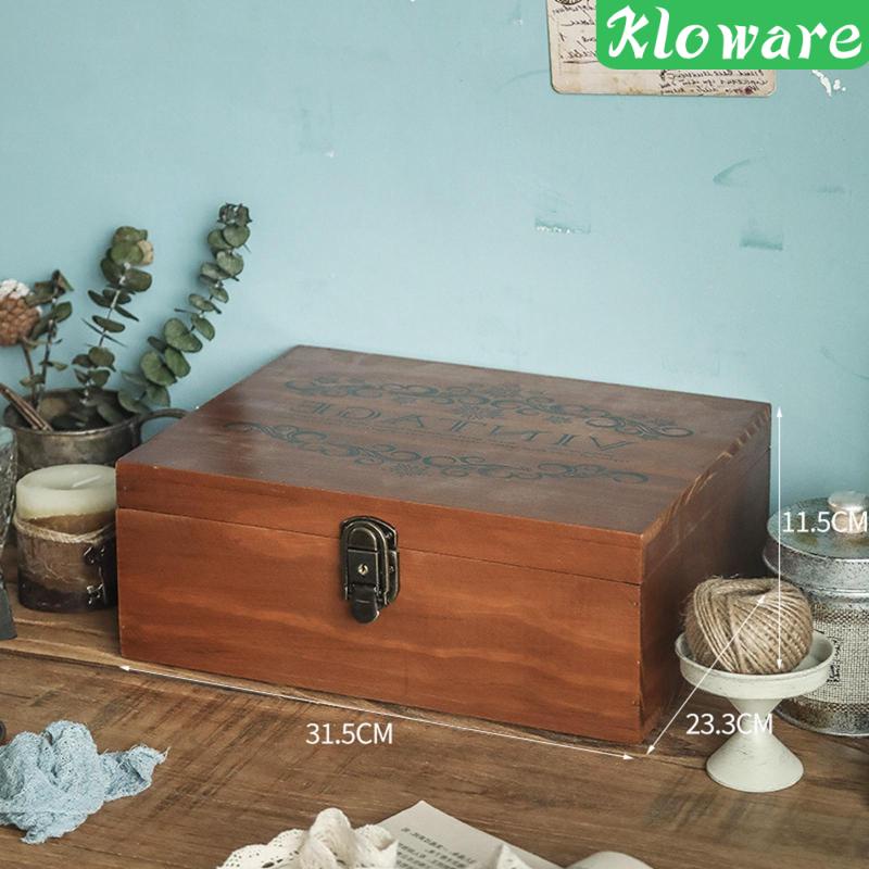 Hộp Đựng Trang Sức Bằng Gỗ Có Giá Đỡ Tiện Lợi