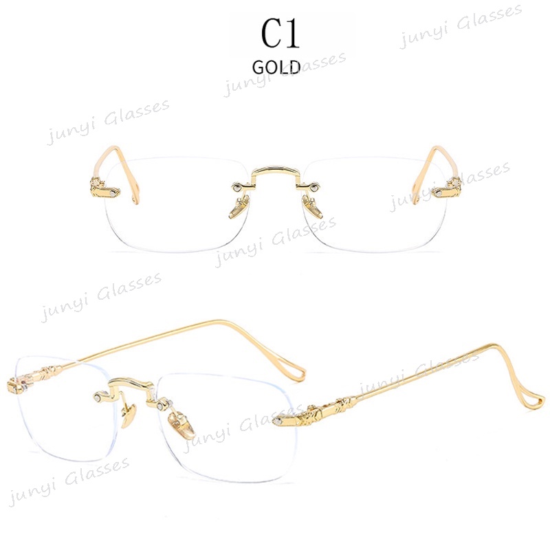 Kính Chống Tia UV Không Gọng 2 Trong 1 Dùng Để Bảo Vệ Mắt Khỏi Ánh Sáng Xanh