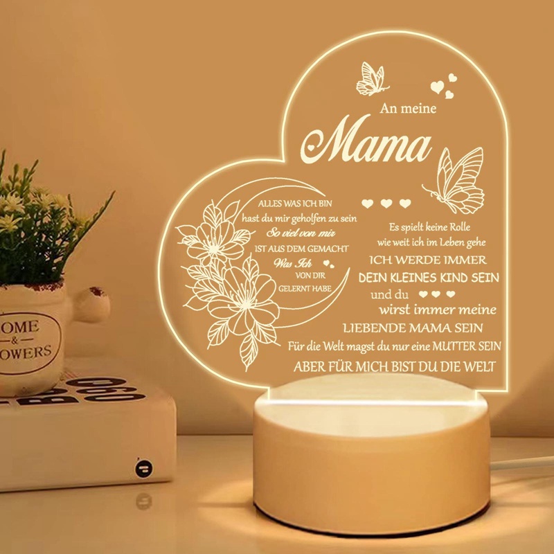 Đèn Ngủ Trang Trí Cho Ngày Của Mẹ