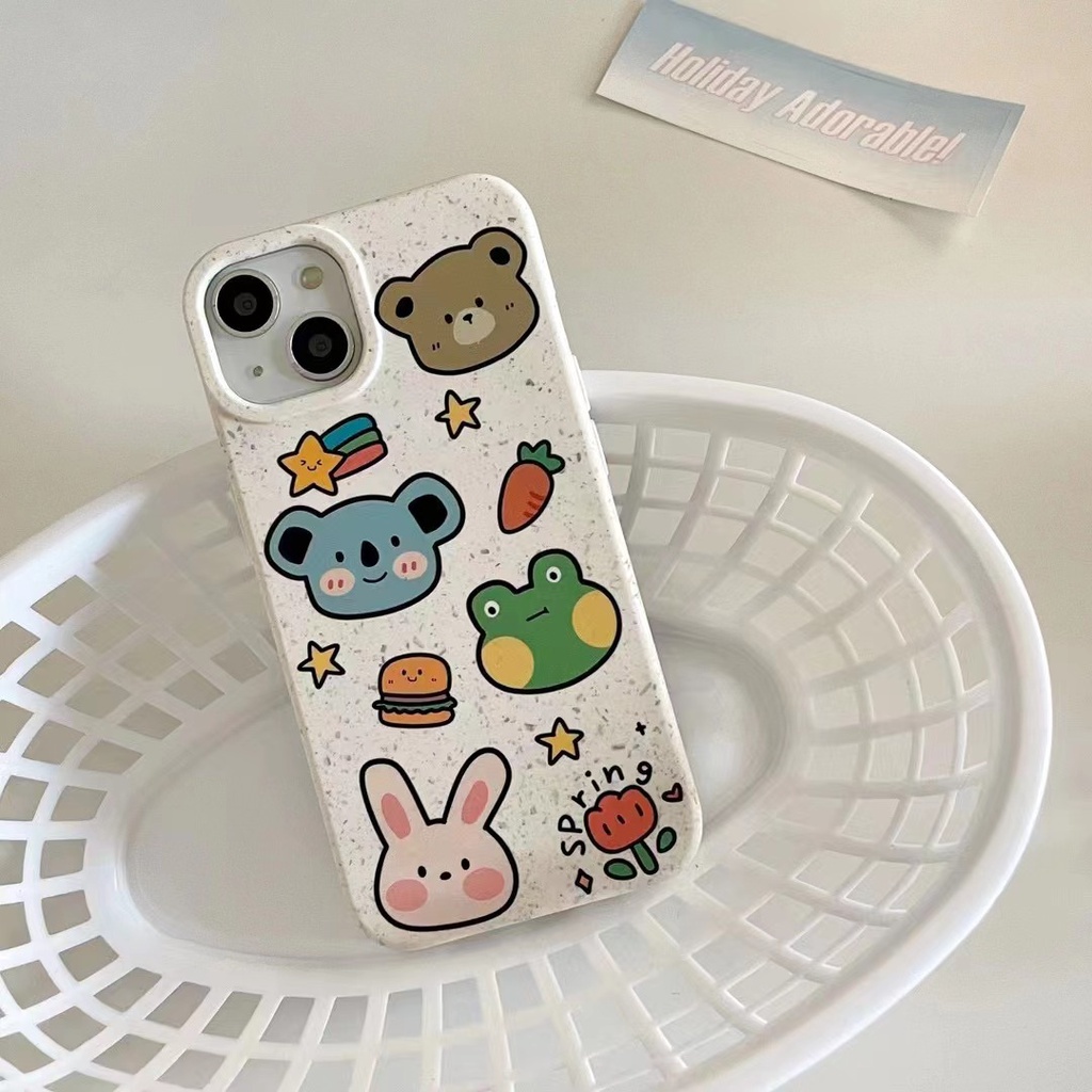 Ốp Điện Thoại tpu Mềm In Họa Tiết Dễ Thương Cho iPhone 14 14promax 14pro 11 11pro Mx 12 12promax 13 13promax 11pro