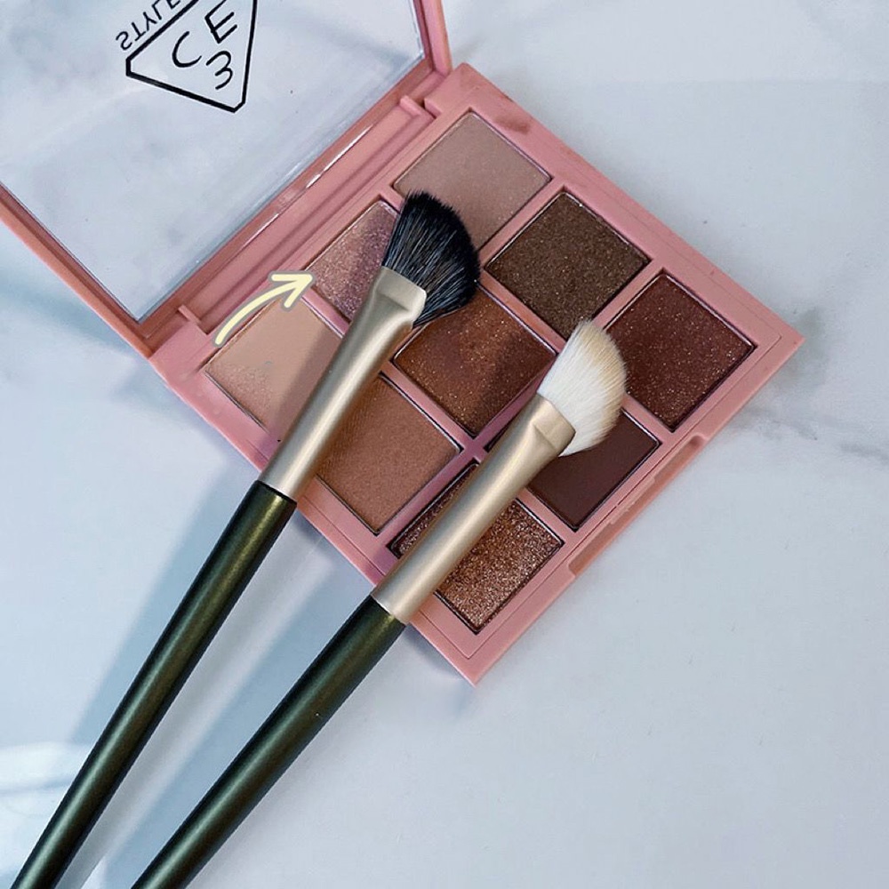 Cọ Trang Điểm Đầu Phẳng Mềm Mại Dùng Đánh Khối / Bắt Sáng / Má Hồng Tiện Dụng