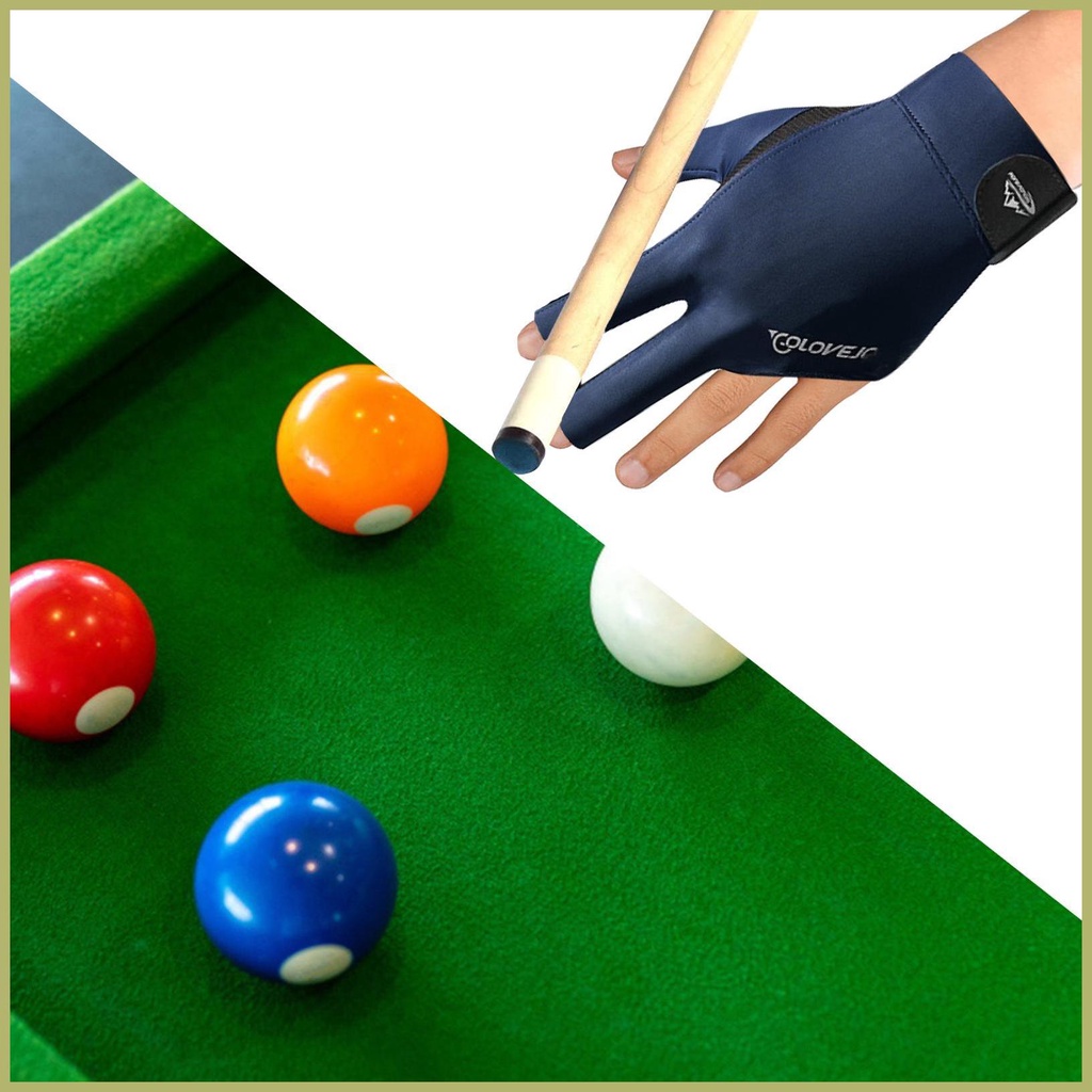 Găng Tay 3 Ngón Chơi Bida Chuyên Nghiệp