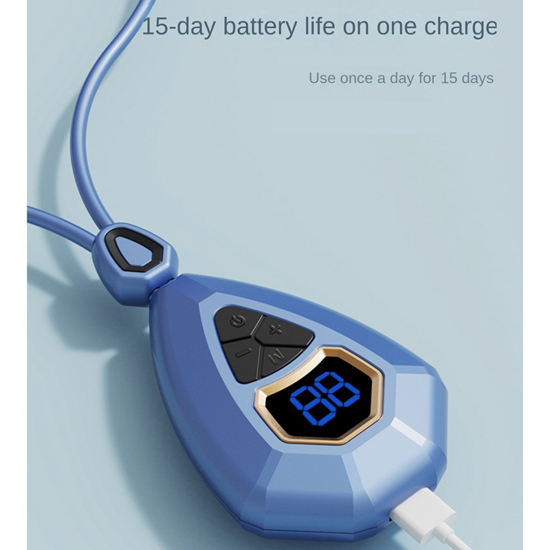 Máy Khử Trùng EMS Mini Bảo Vệ Cổ Màu Trắng Tiện Dụng