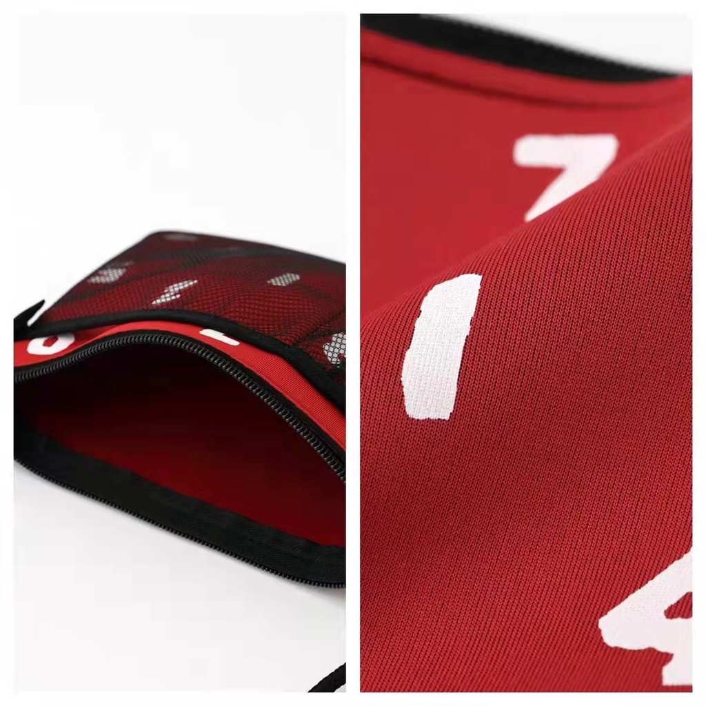 Túi Canvas Đeo Chéo Nhiều Ngăn Thiết Kế Đơn Giản Dễ Thương