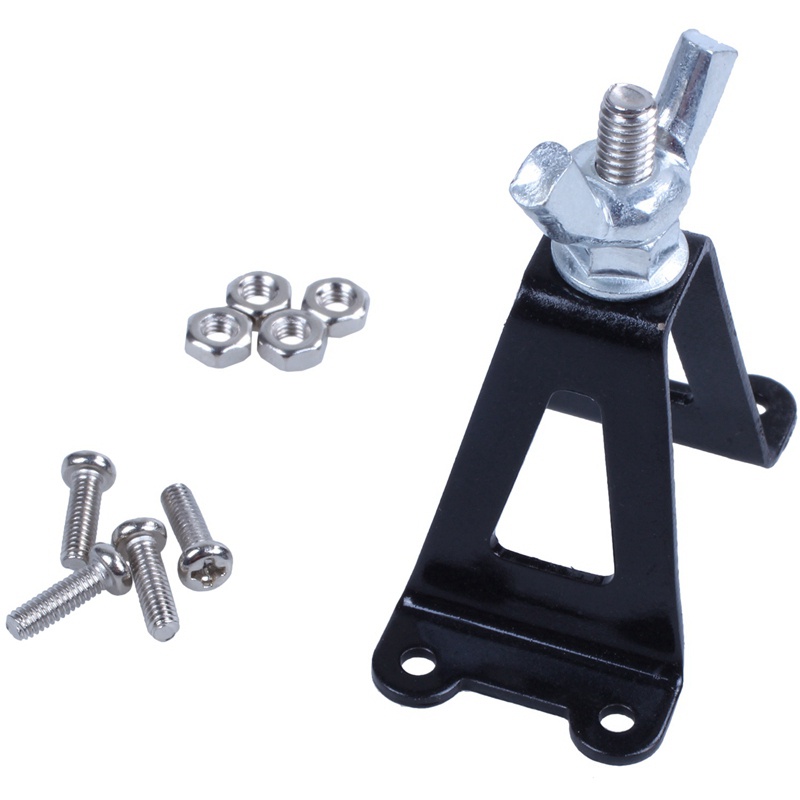 Giá Đỡ Bánh Xe Dự Phòng Tỉ Lệ 1 / 10 Cho Xe Điều Khiển Từ Xa Axial SCX10 RC4WD D90 Tamiya CC01